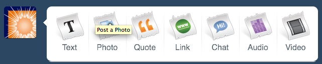 Blogging options