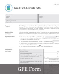 Good Faith Estimate Form