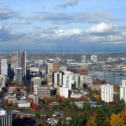 Skyline of Portland, Oregon